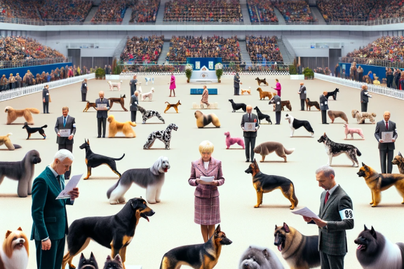 Dog Show in Action