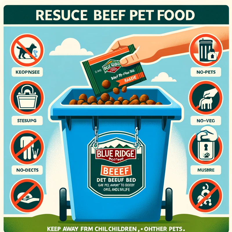 Safe Disposal of Recalled Pet Food