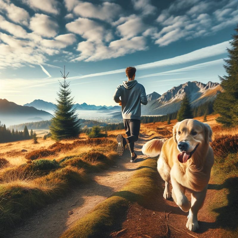 Active Lifestyle with a Golden Retriever