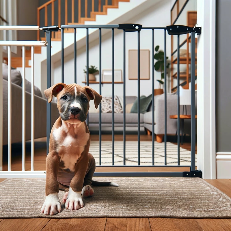 Baby Gates in a Puppy Proofed Home