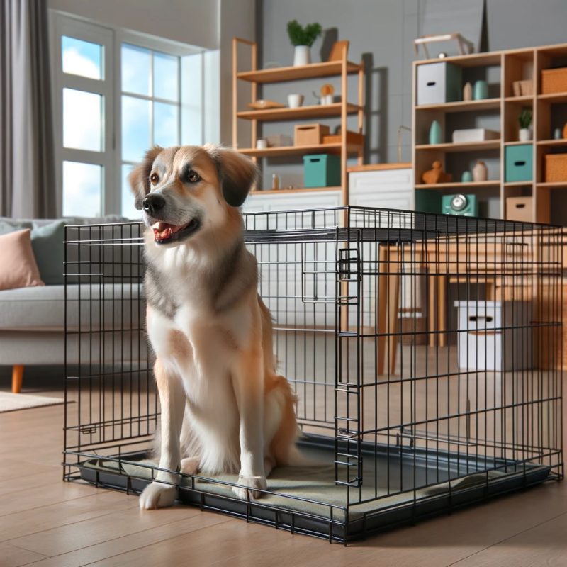 Dog Crate Training in an Apartment