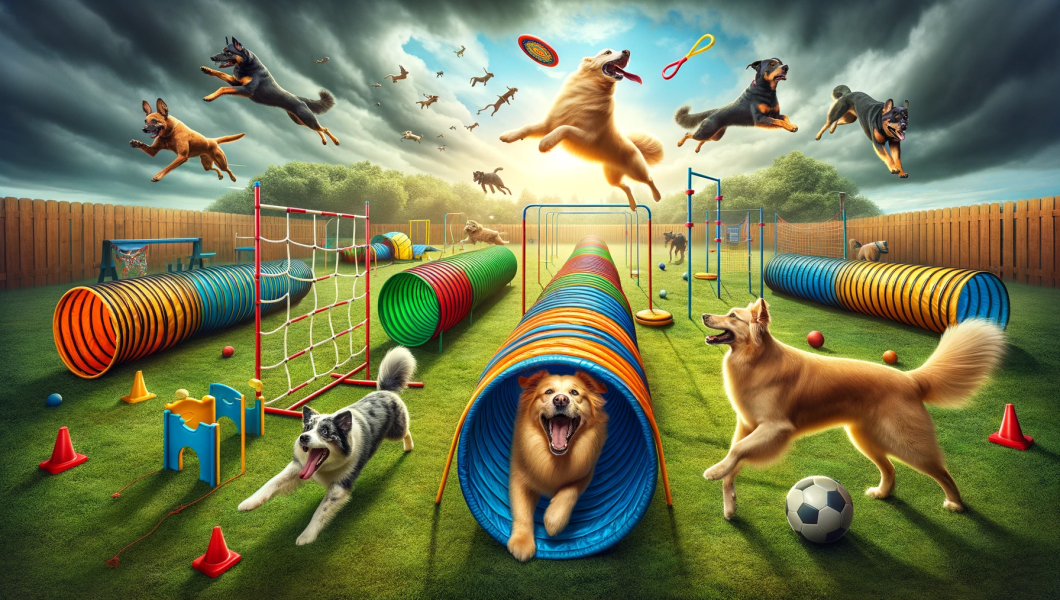 Engaging Agility Activities for Your Large Dog Boost Their Physical and Mental Health