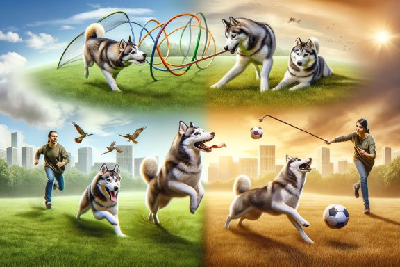 Engaging Games to Energize Your Siberian Husky A Guide to Active Playtime
