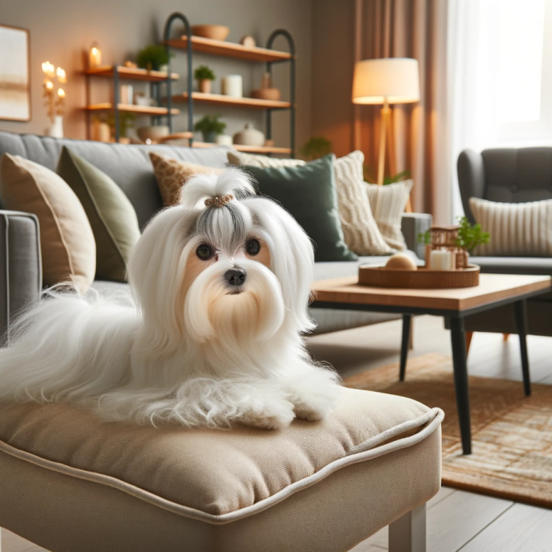 Maltese in an Apartment Setting