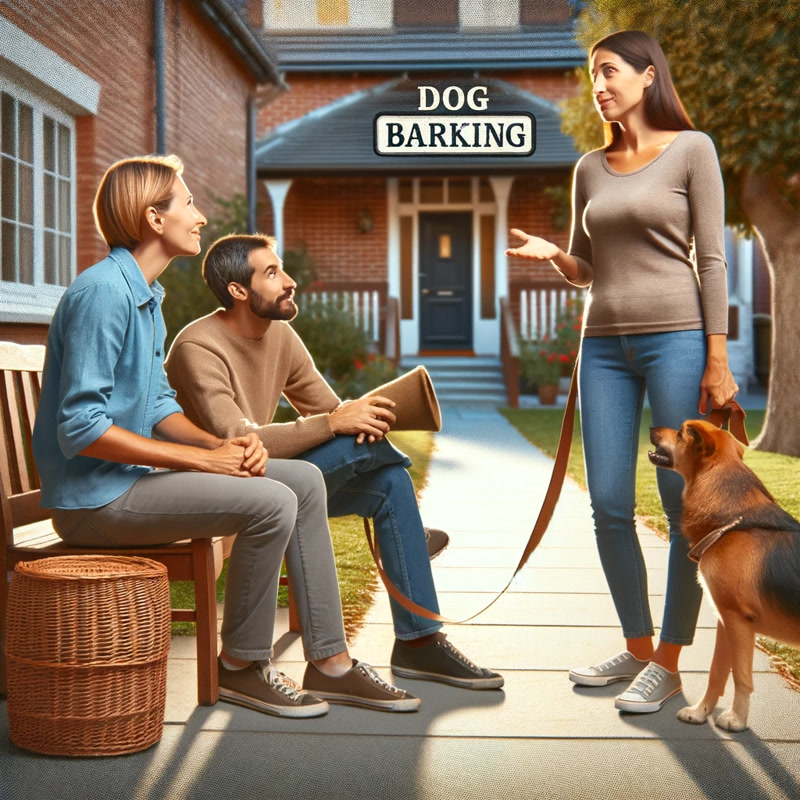 Neighborly Discussion about Dog Barking