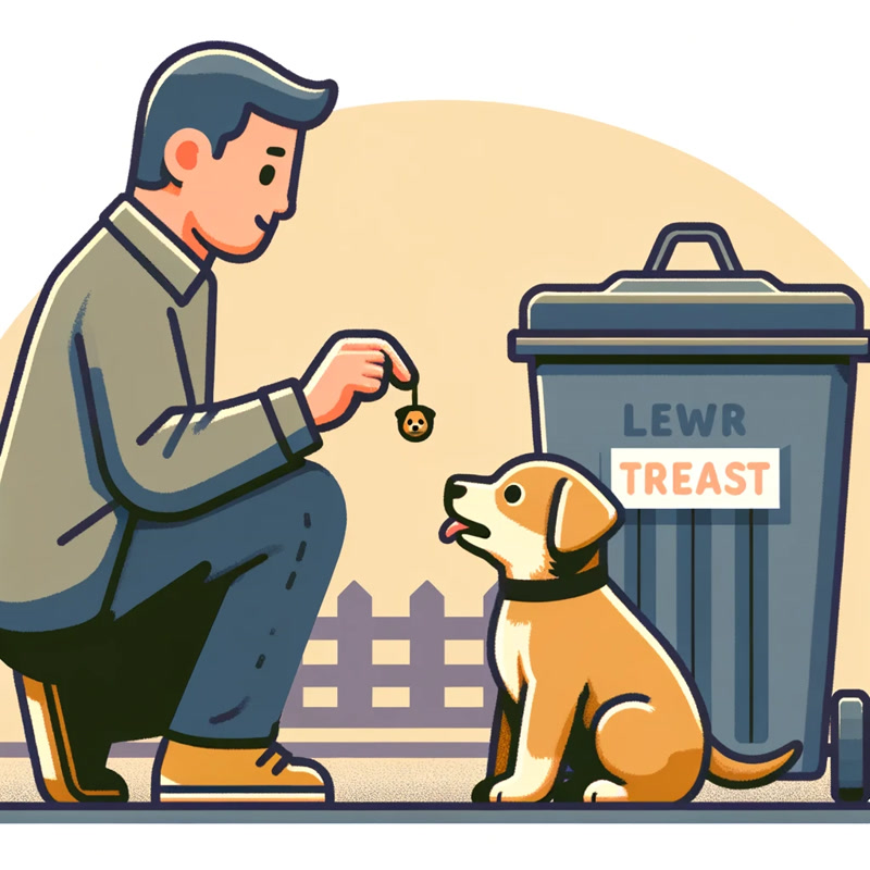 Training Your Dog Around the Trash Bin
