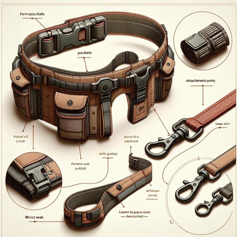 Features of Hands Free Dog Leashes